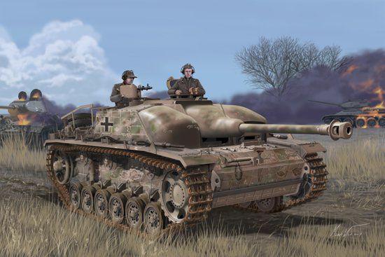 Dragon 6891 StuG.III Ausf.G Concrete Armored w/Zimmerit