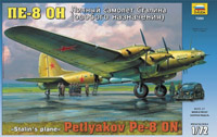 ZVEZDA 7280 Pe-8ON Stalins Plane Pe-8ON Stalin’s Plane